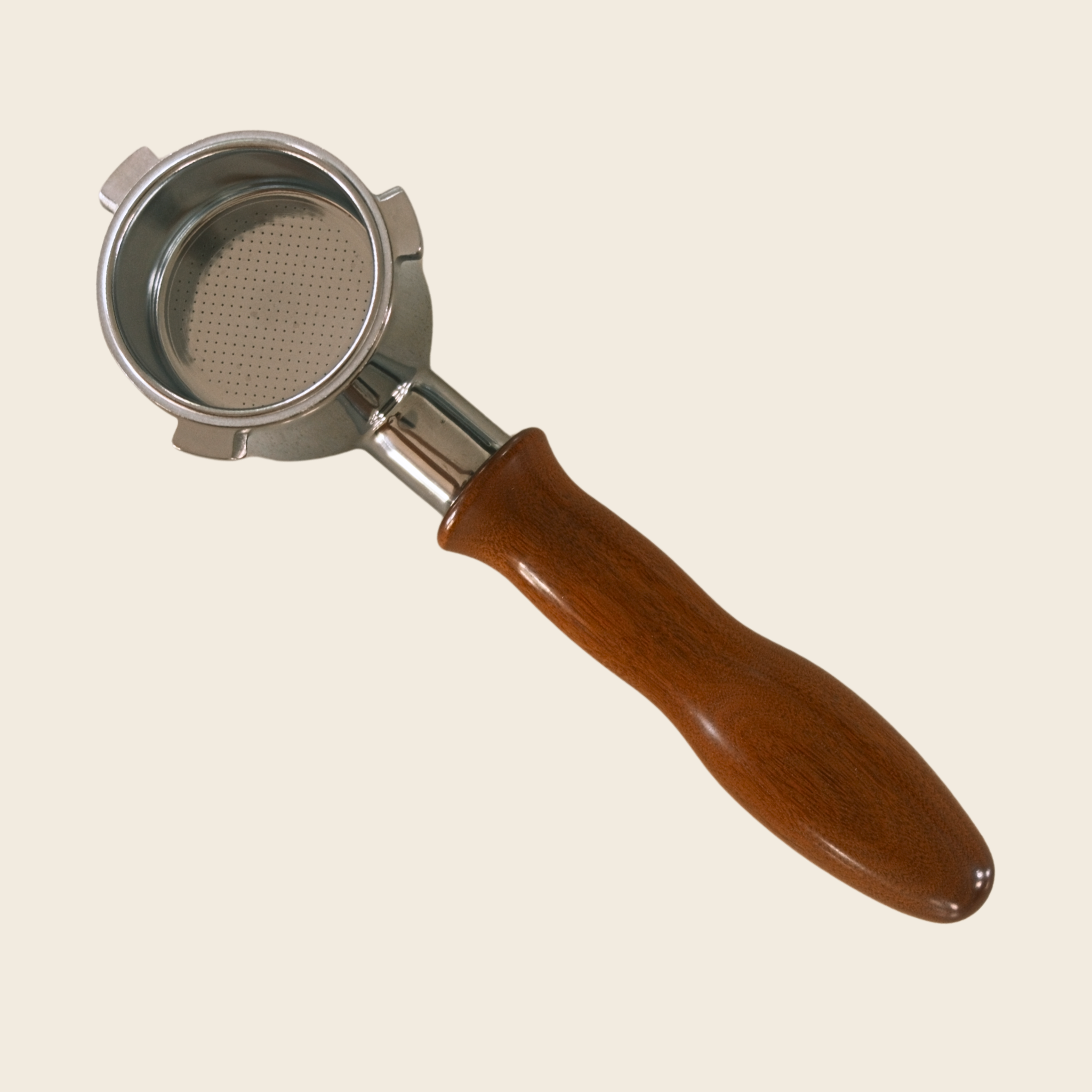 De’Longhi La Specialista 51mm Bottomless Portafilter — Ergonomic Timber Handle