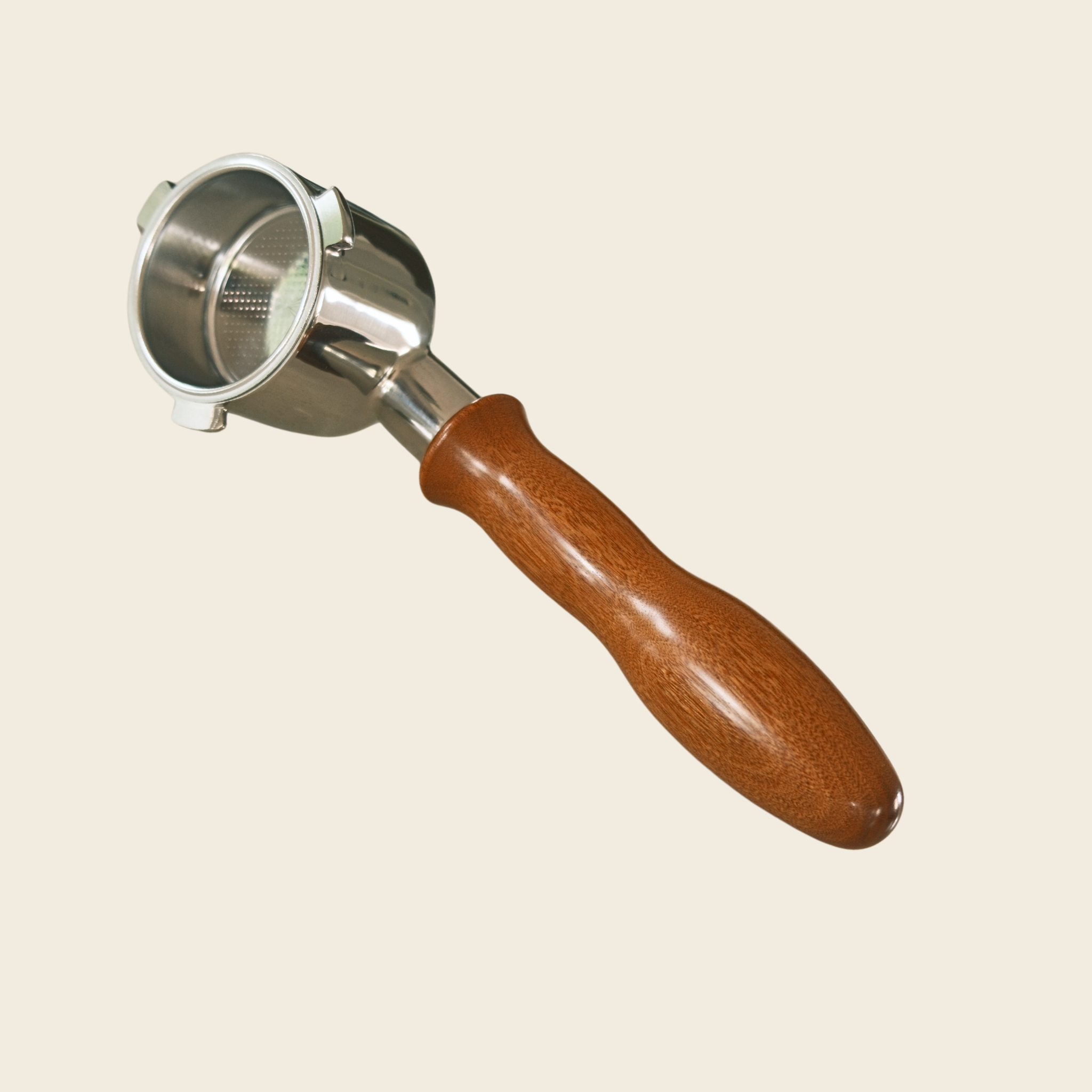 De’Longhi La Specialista 51mm Bottomless Portafilter — Ergonomic Timber Handle — lifestyle shot