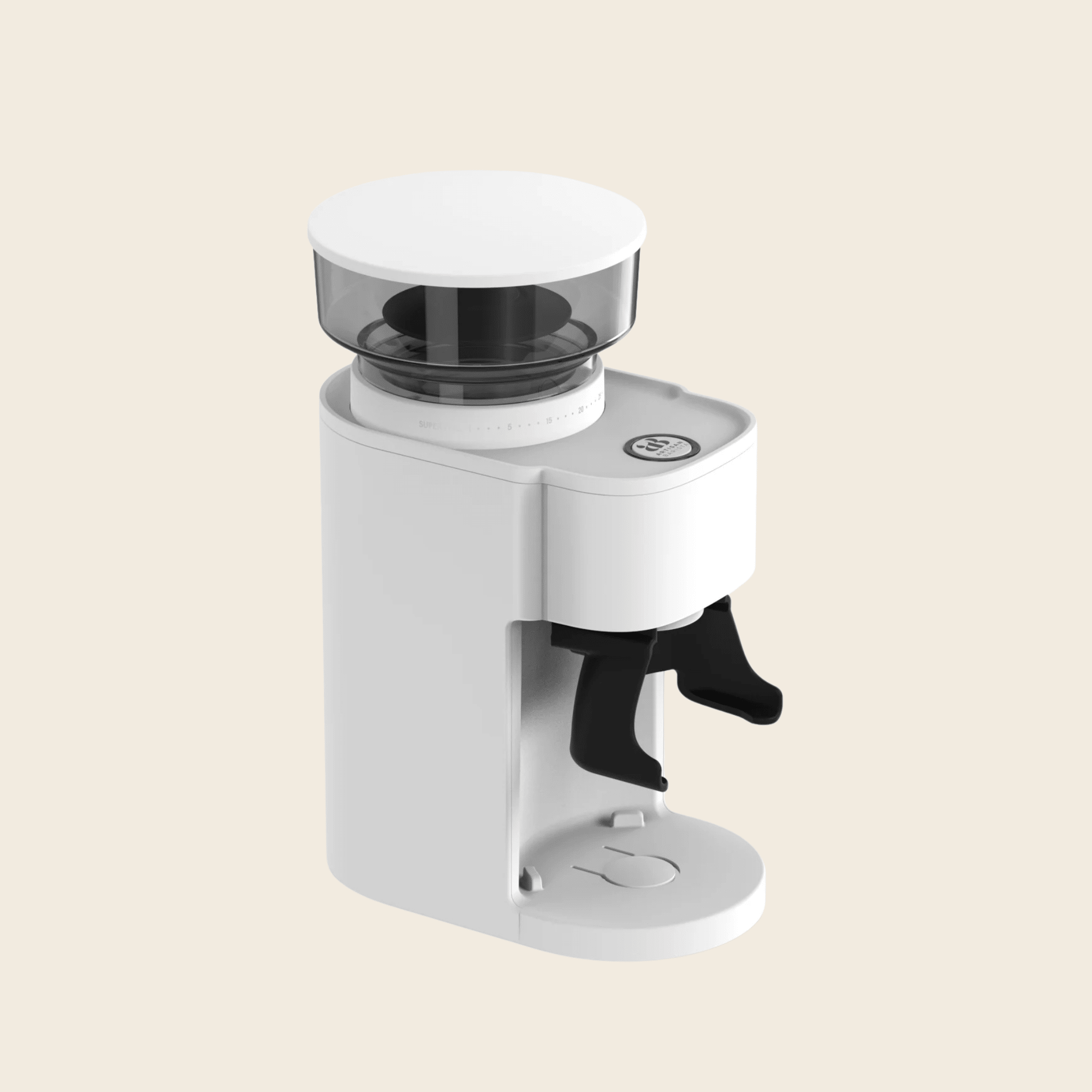 Artisan Barista Conical Burr Grinder — detail view