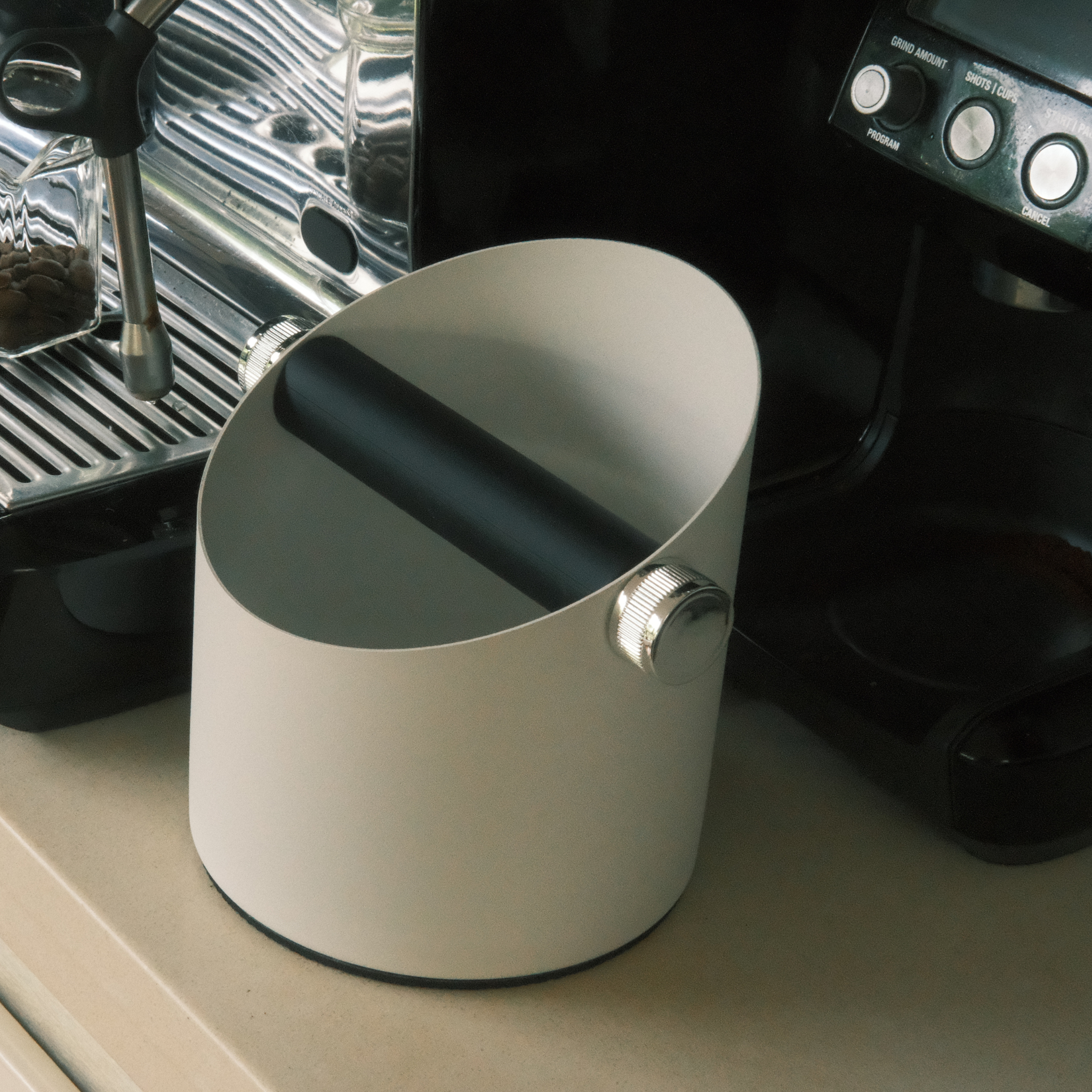 Coffee Knock Box – Black & White — view 9