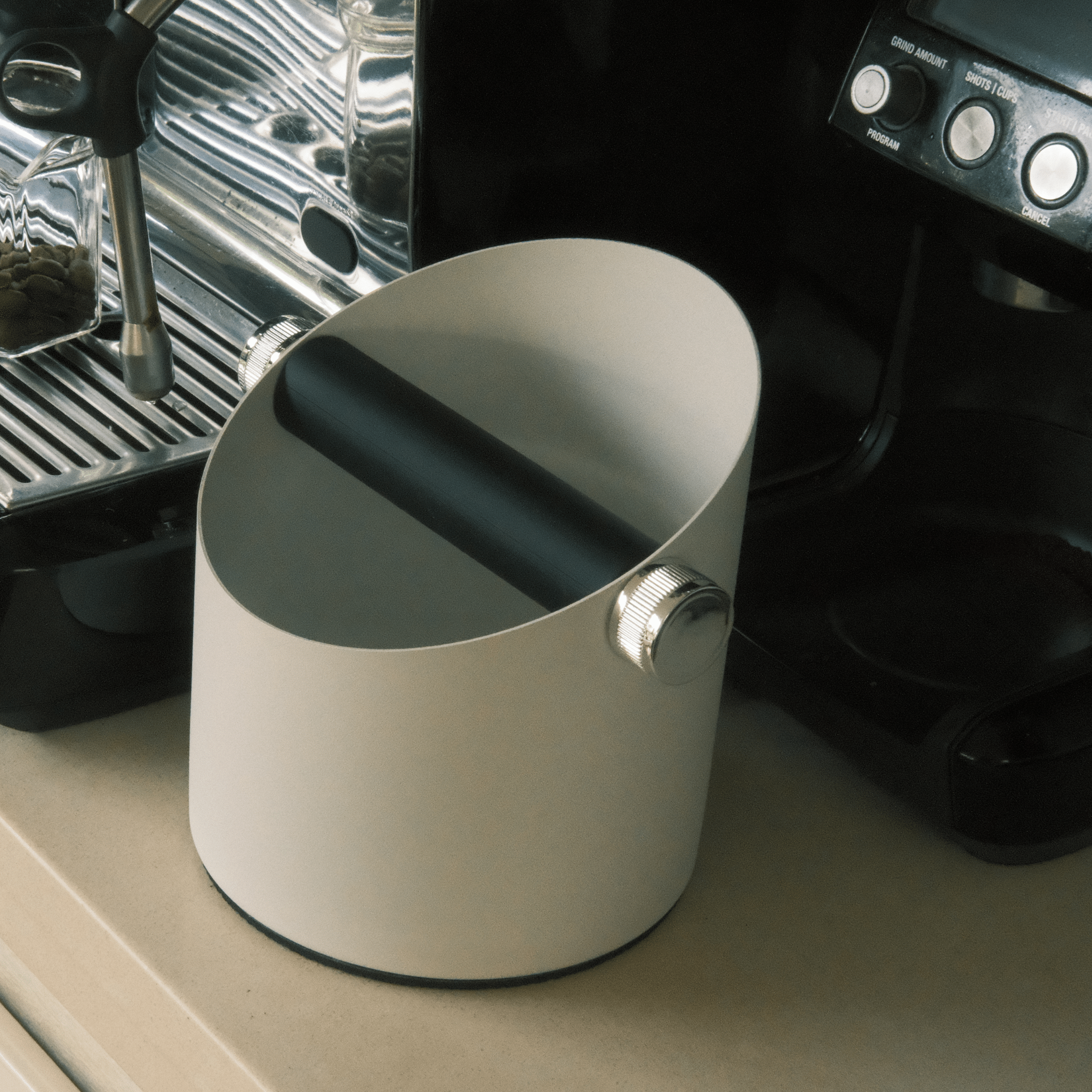 Coffee Knock Box – Black & White — view 9