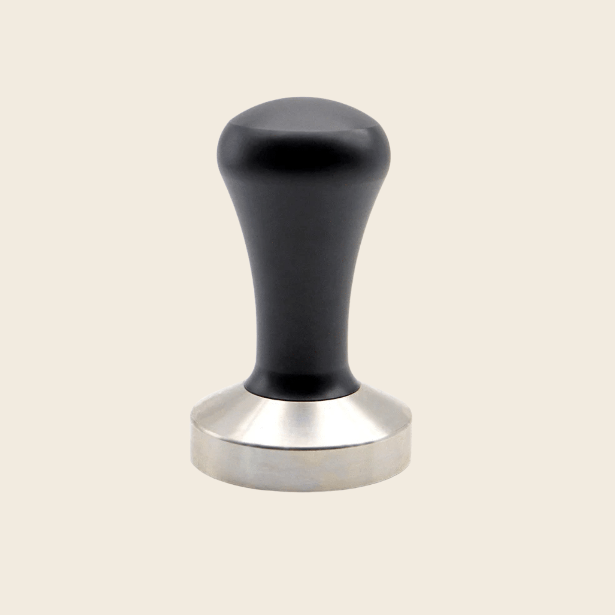 Coffee Tamper - 58mm - Black - Barista Grade — front view