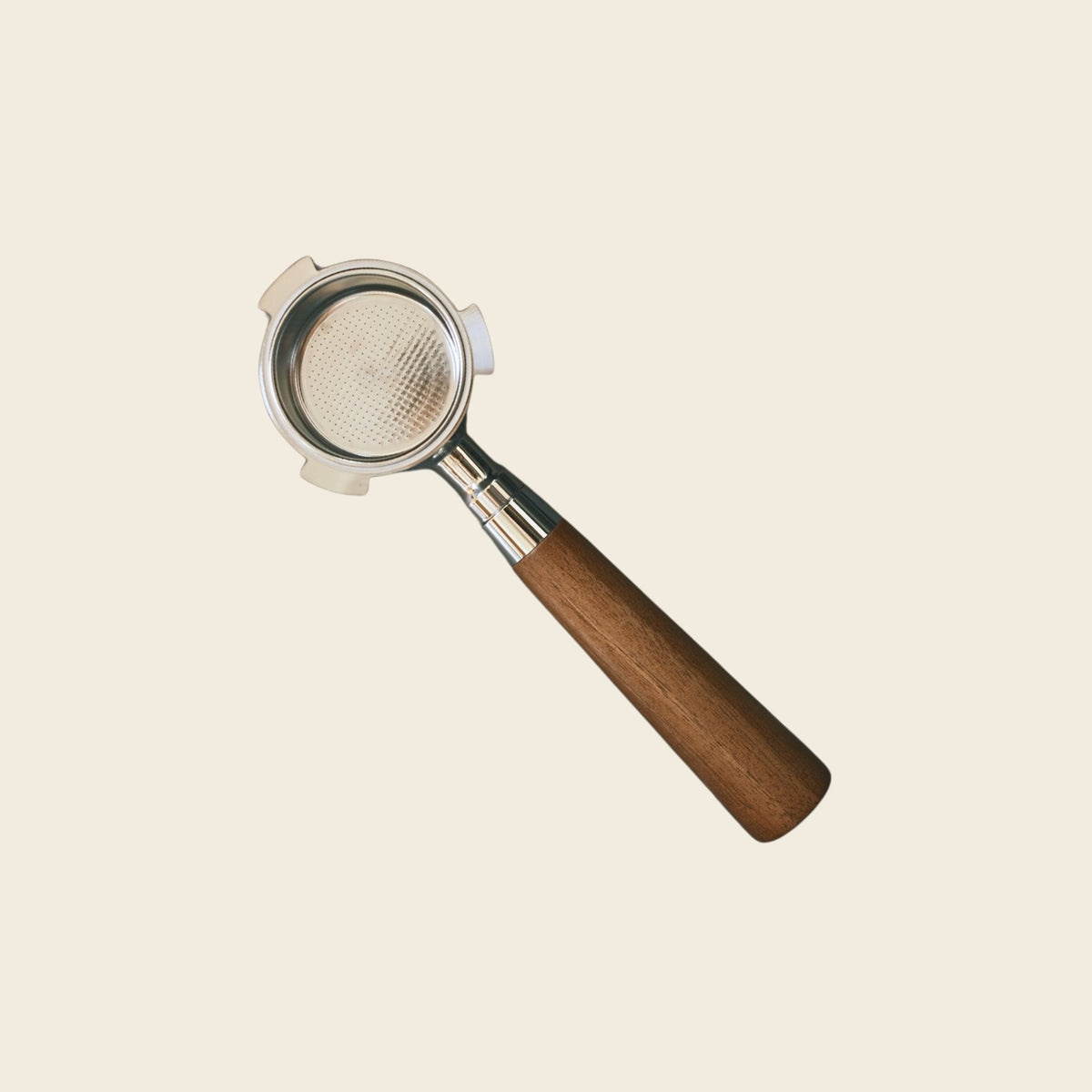 De'Longhi Dedica 51mm Bottomless Portafilter - Walnut Timber Handle