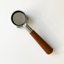 Load image into Gallery viewer, Delonghi Dedica 51mm - Bottomless Portafilter - Almond Solid Wood