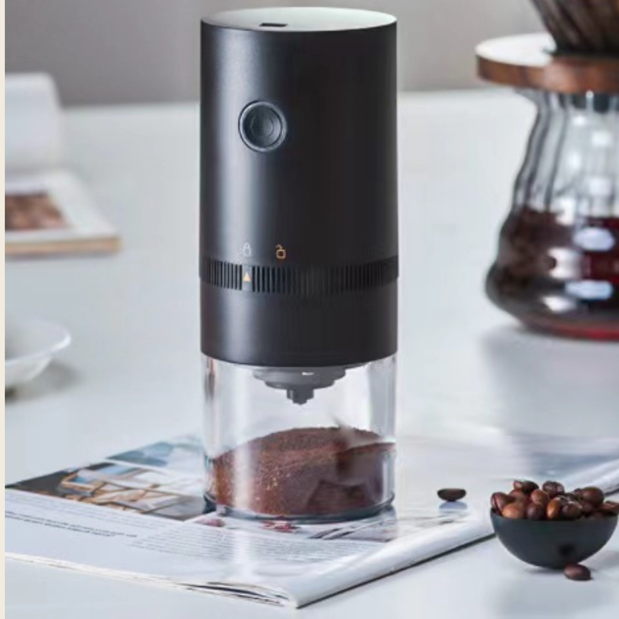 Rechargeable Electric Coffee Grinder (USB-C)