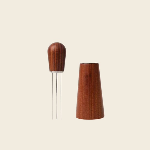 Almond Coffee Distributor Needle With Stand