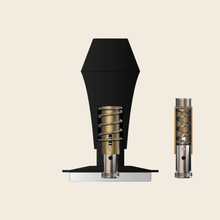 Load image into Gallery viewer, Artisan Barista Lotus Click Tamper - Spring-Calibrated
