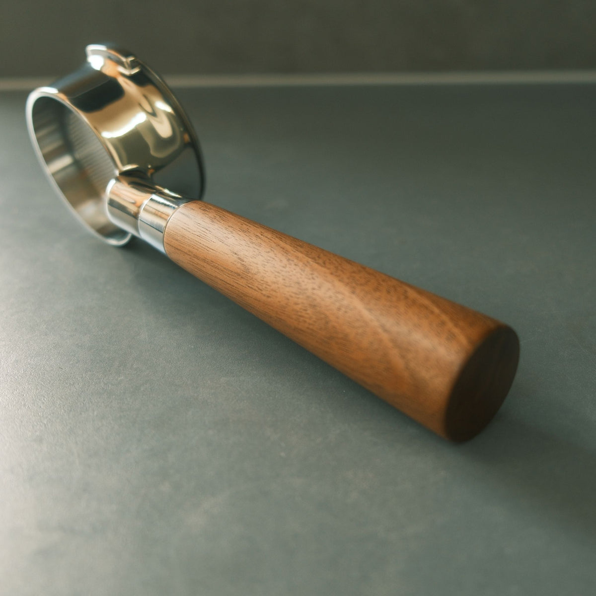 Breville 58mm Bottomless Portafilter - Walnut Timber Handle