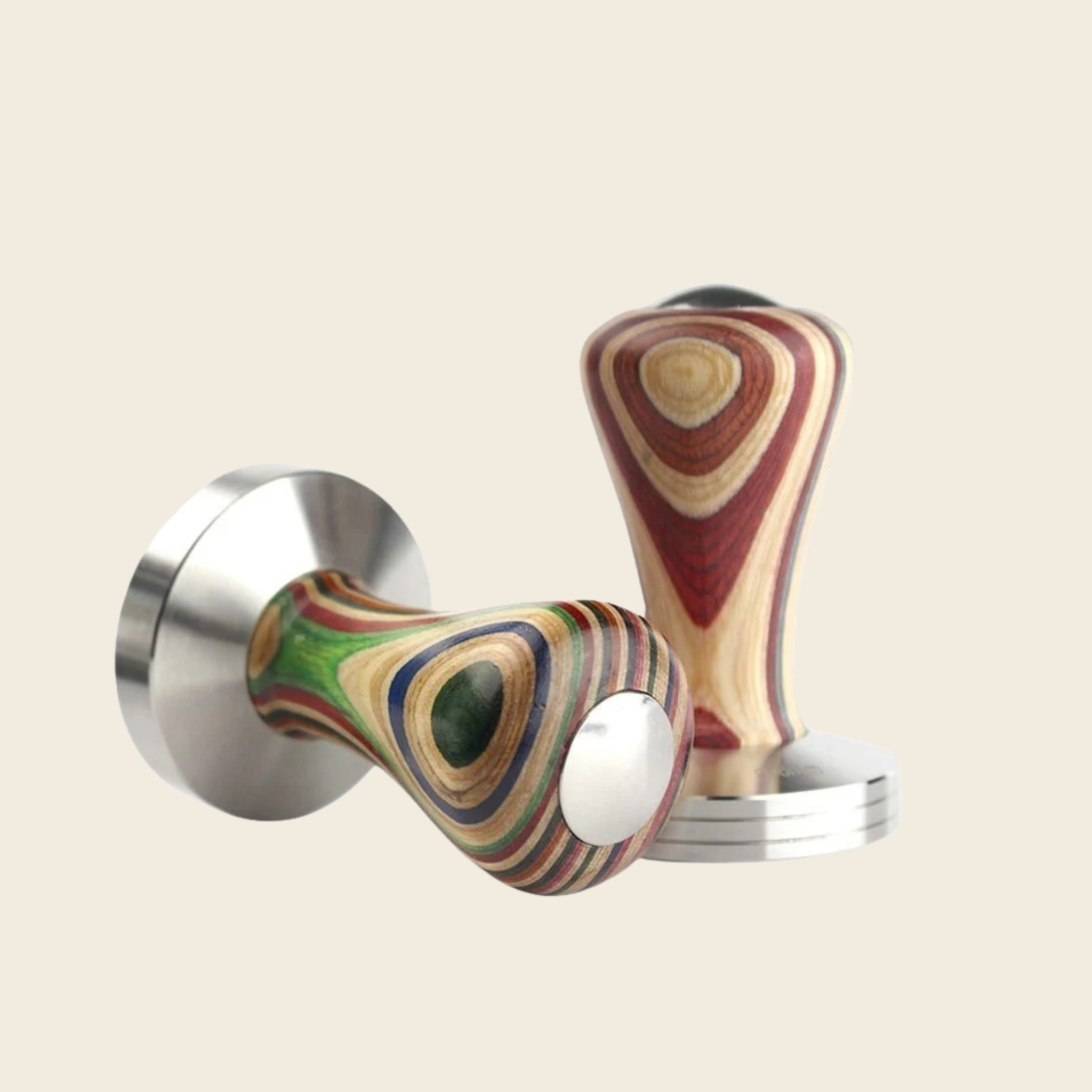 58mm Coffee Tamper - Premium Woodgrain - Barista Grade