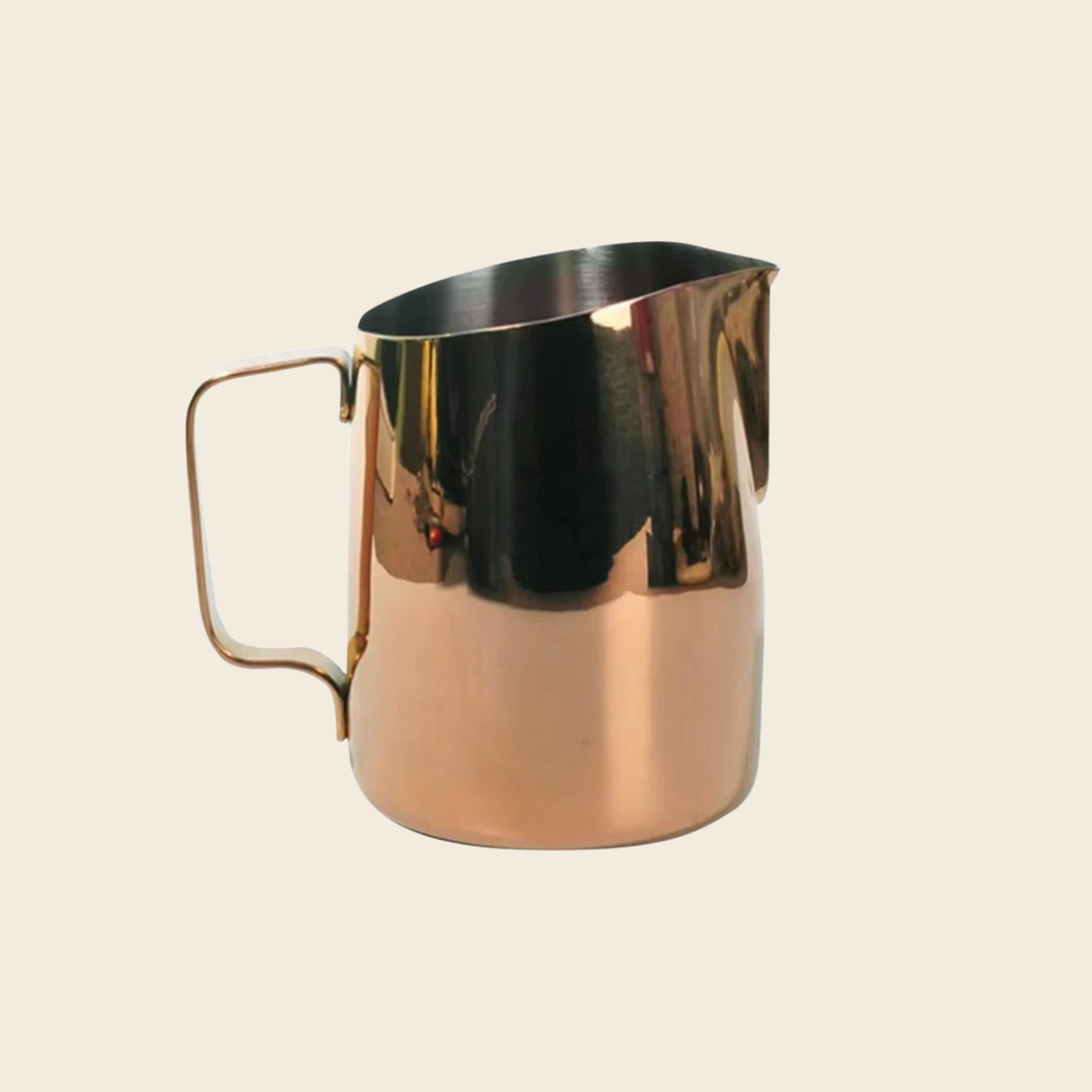 Espresso Milk Frothing Jug - 420ml - Rose Gold