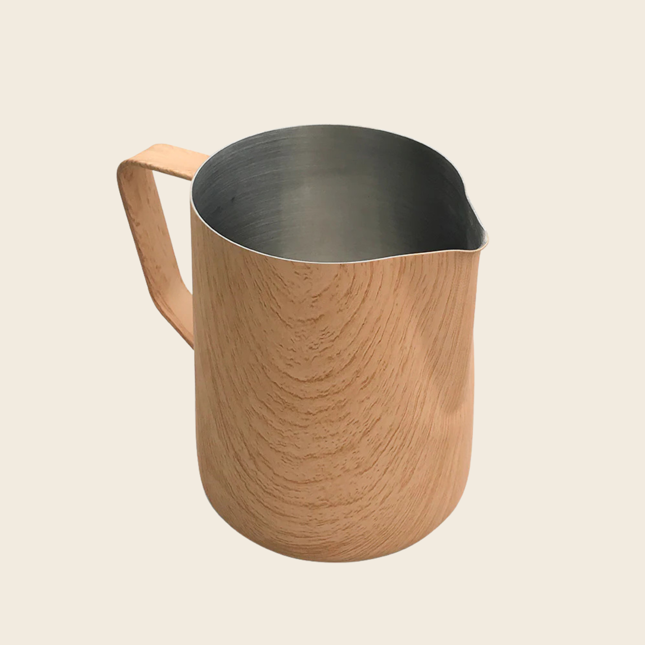Espresso Milk Frothing Jug - 600ml - Almond