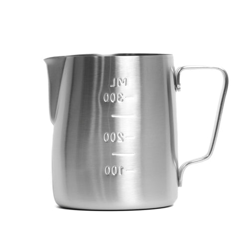 Stainless steel 300ml milk jug for frothing and steaming milk