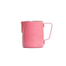 Load image into Gallery viewer, Small milk frother pitcher with measurement markings for precision
