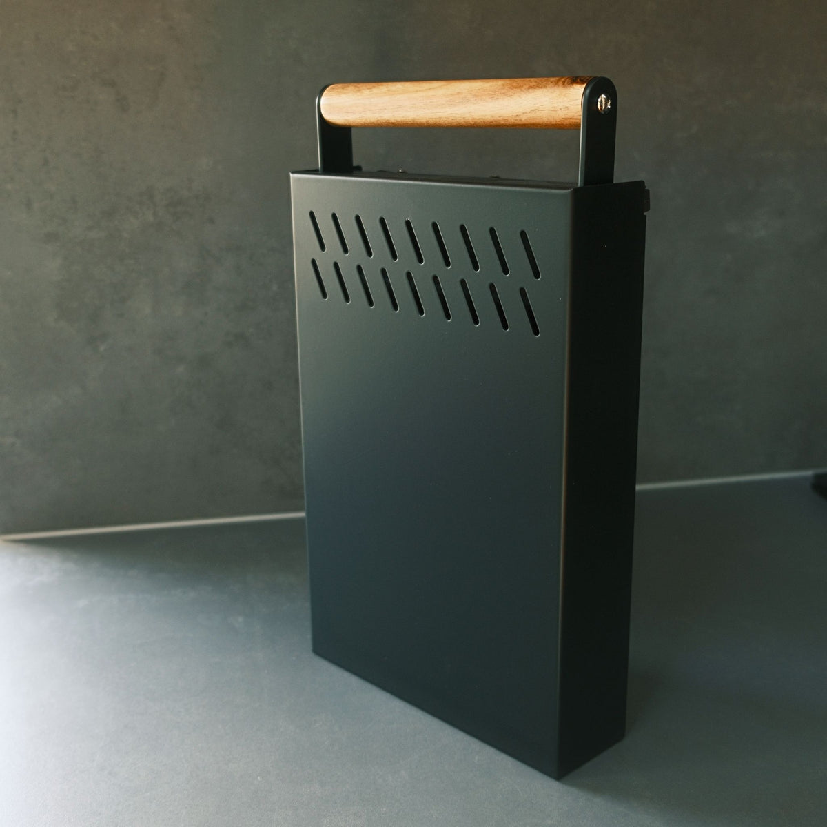 Coffee Knock Drawer - Slim Timber-Handle Knock Box