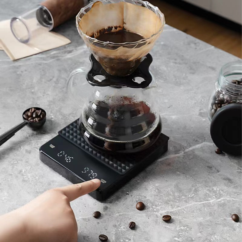 Precision Coffee Scales and Timer - 0.1g - 2000g/oz/ml