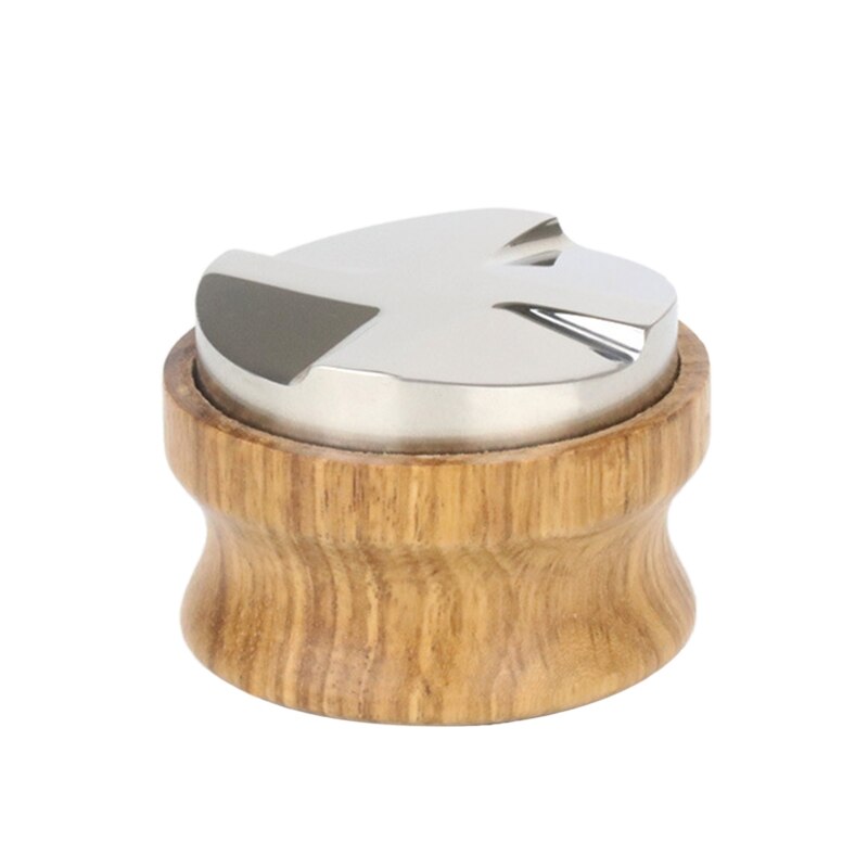 53mm Coffee Distributor - Wooden - Barista Grade