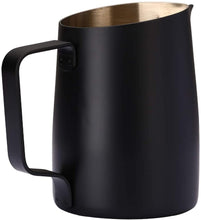 Load image into Gallery viewer, Espresso Milk Frothing Jug - 600ml - Black
