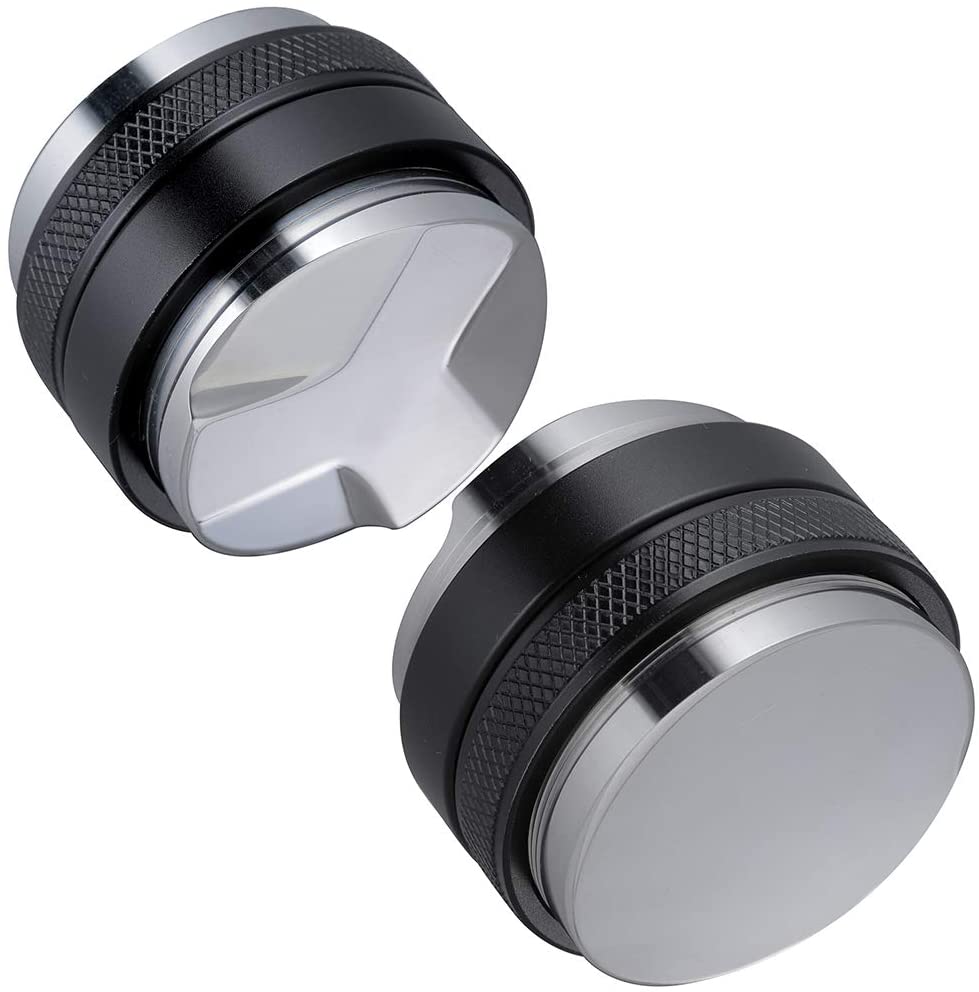 Adjustable 2-in-1 51mm Tamper & Distributor – Barista Grade — lifestyle shot