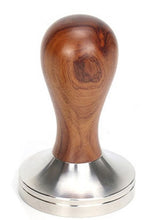 Load image into Gallery viewer, 53mm Coffee Tamper - Almond Solid Wood - Barista Grade
