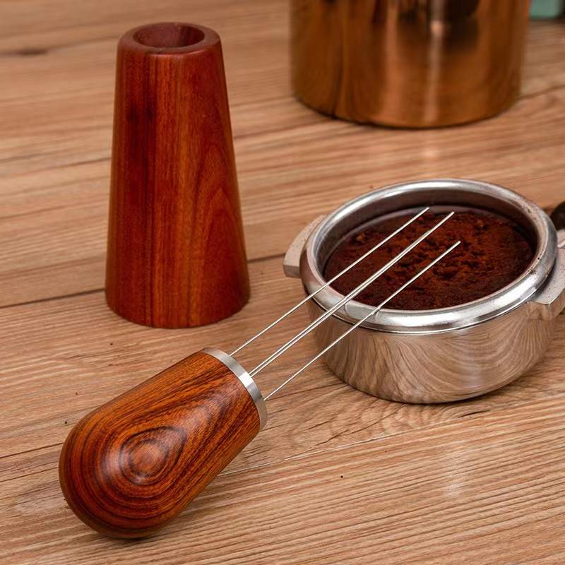 Almond Coffee Distributor Needle With Stand